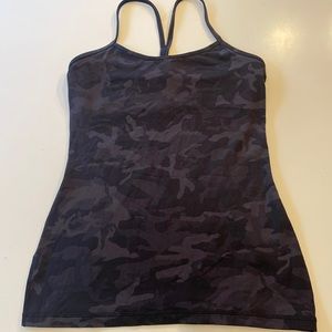 Lululemon Camo Power Y Tank